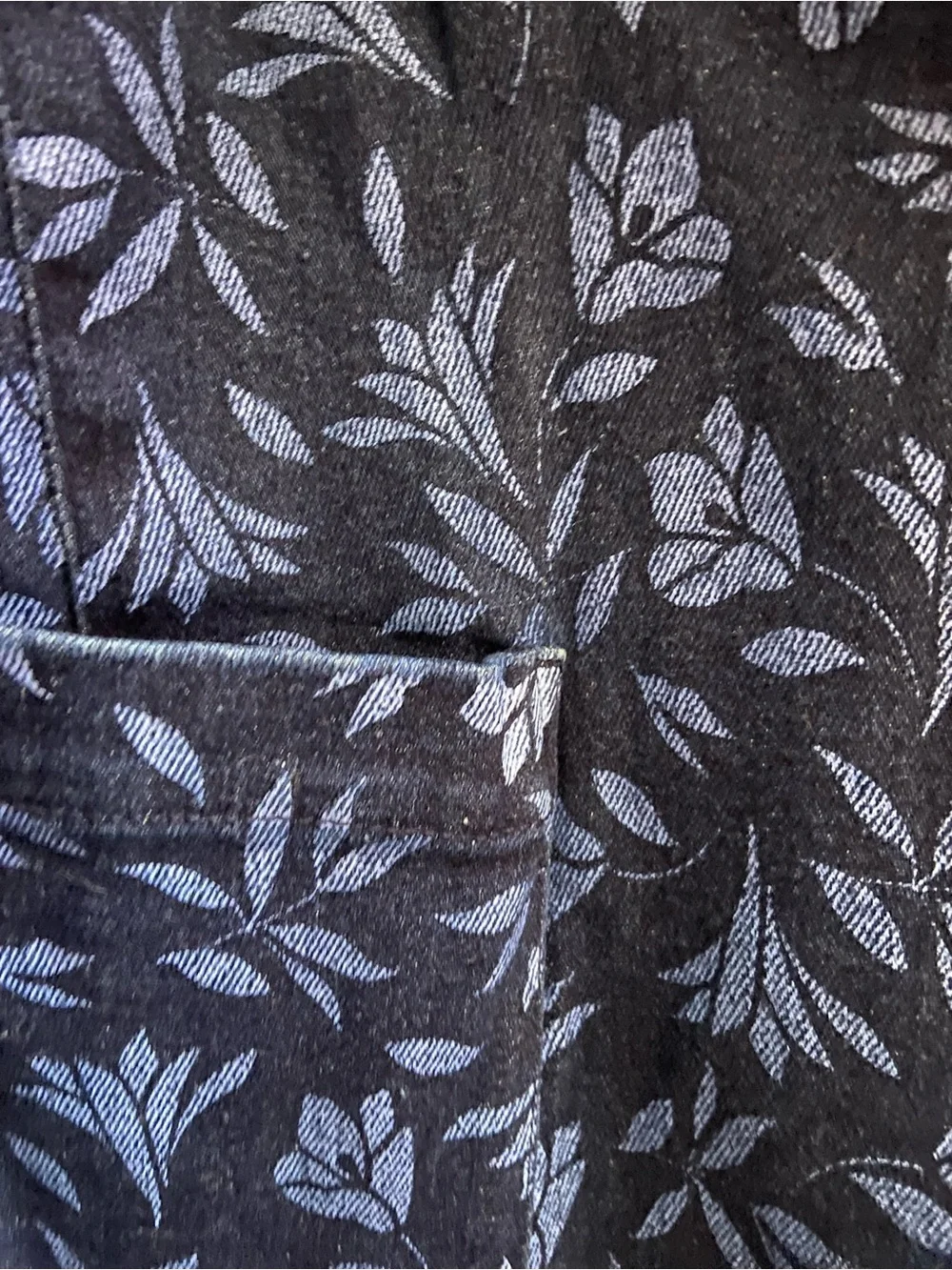 NWT Draper James Floral Denim Blazer Jacket 20W 20X Blue Plus Size $135 Retail